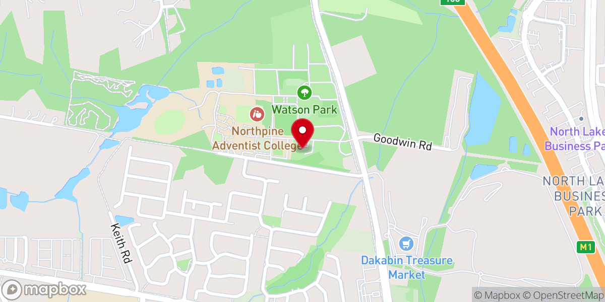 Map showing location of Brisbane Pentecostal Church Malayalam Worship Centre