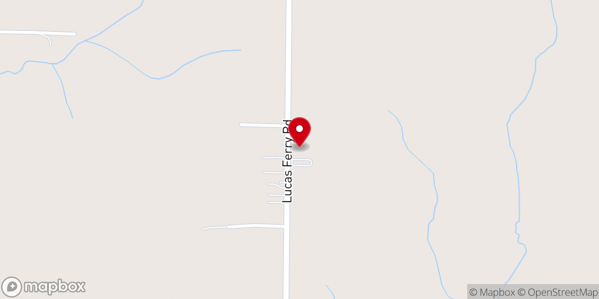 Map showing location of Little Zion MB Church