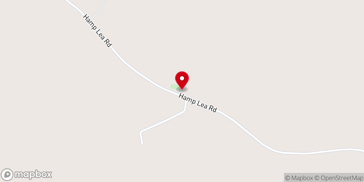 Map showing location of Webb Chapel
