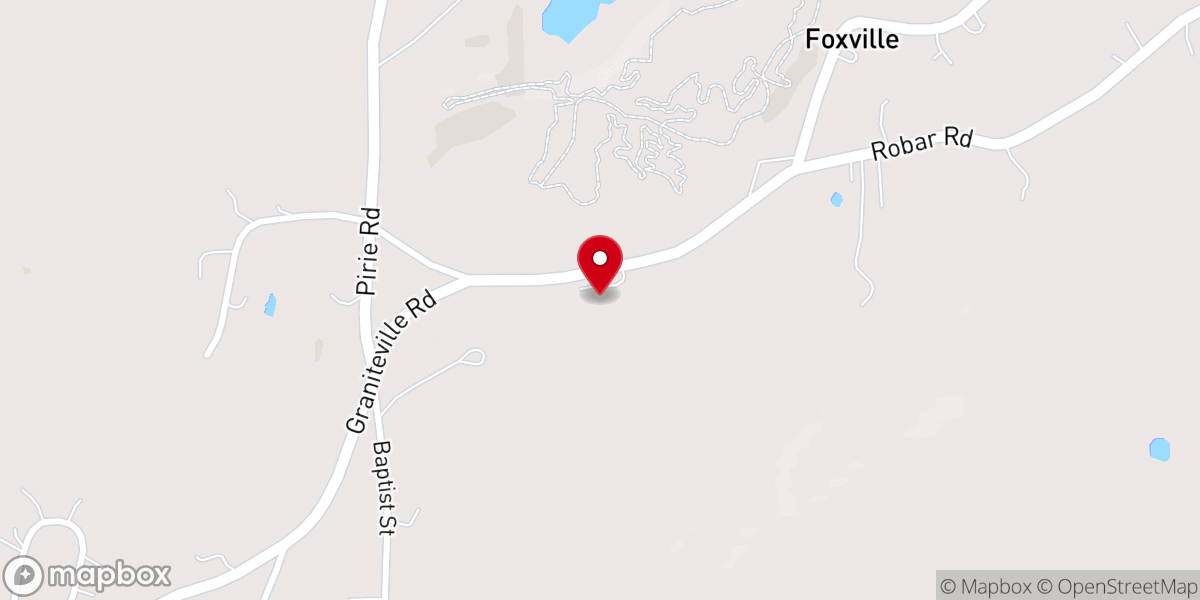 Map showing location of Williamstown Lutheran Church