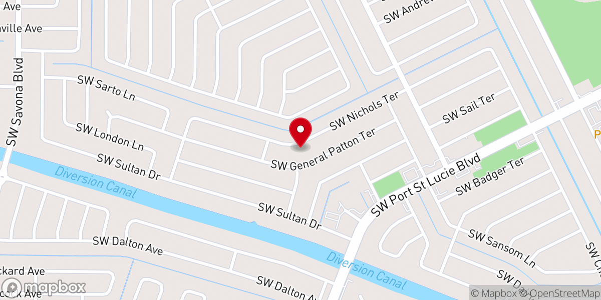 Map showing location of Wait for God Ministries Inc