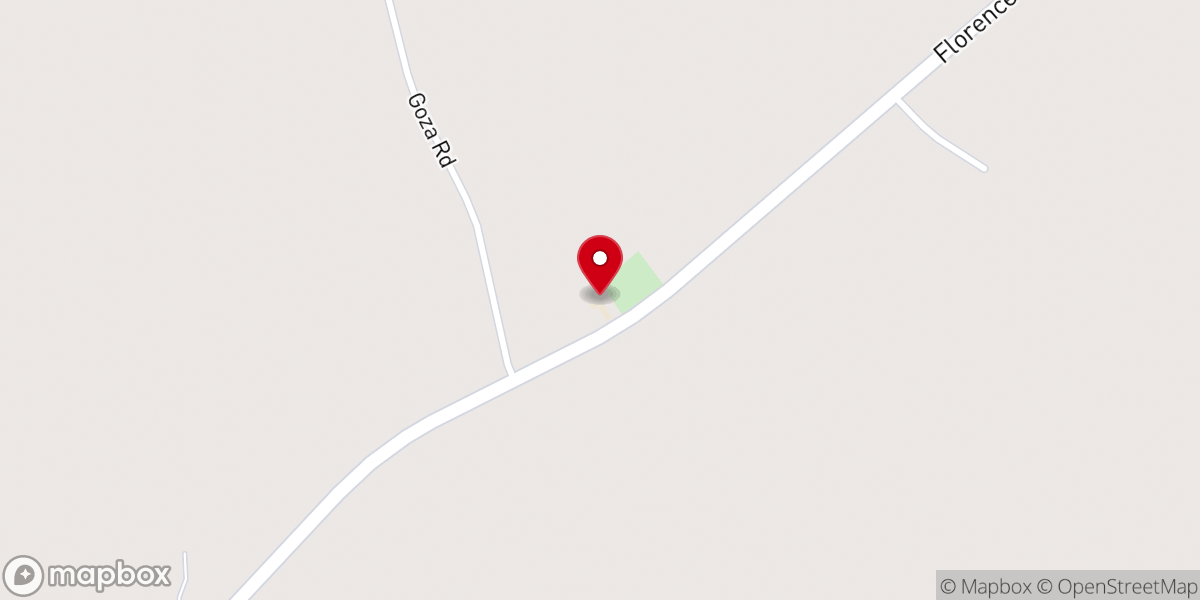 Map showing location of Beulah AME Church
