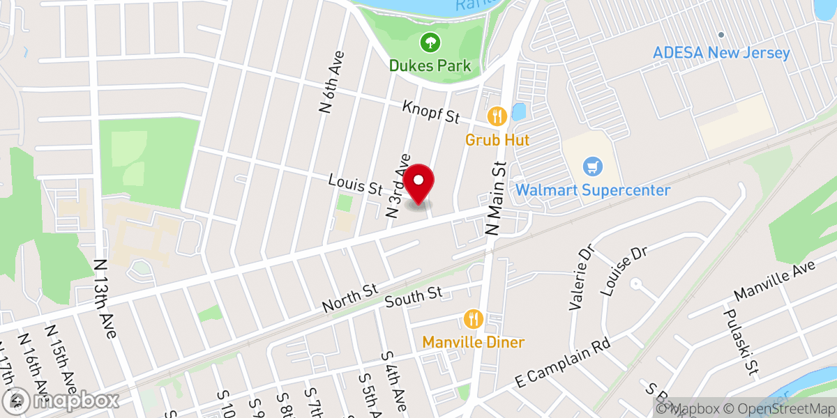 Map showing location of Christ the Redeemer Roman Catholic Church