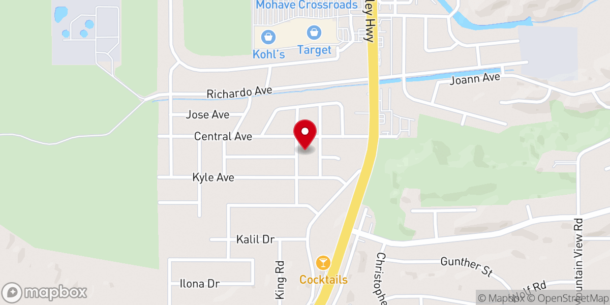 Map showing location of St John Evangelical Lutheran Church