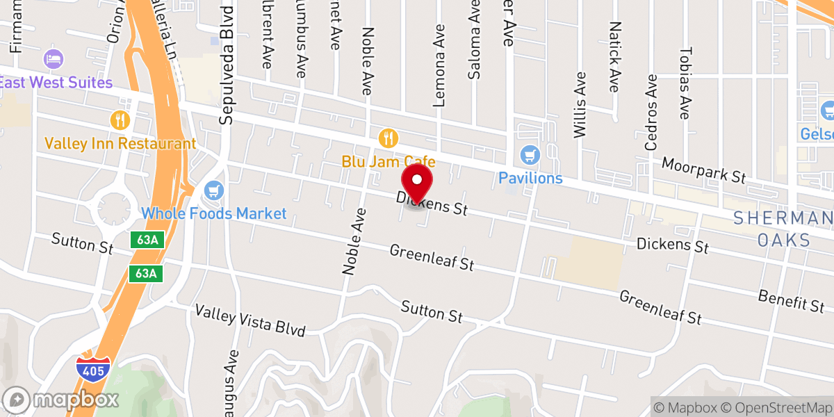 Map showing location of Alexander Ministries