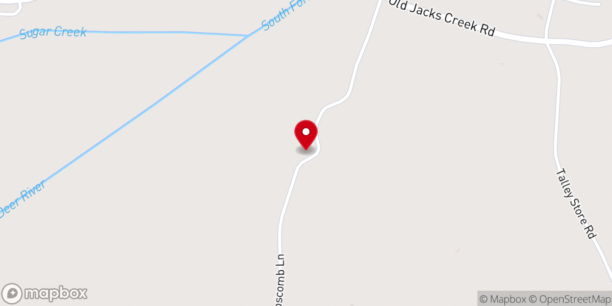 Map showing location of Cogans Farm