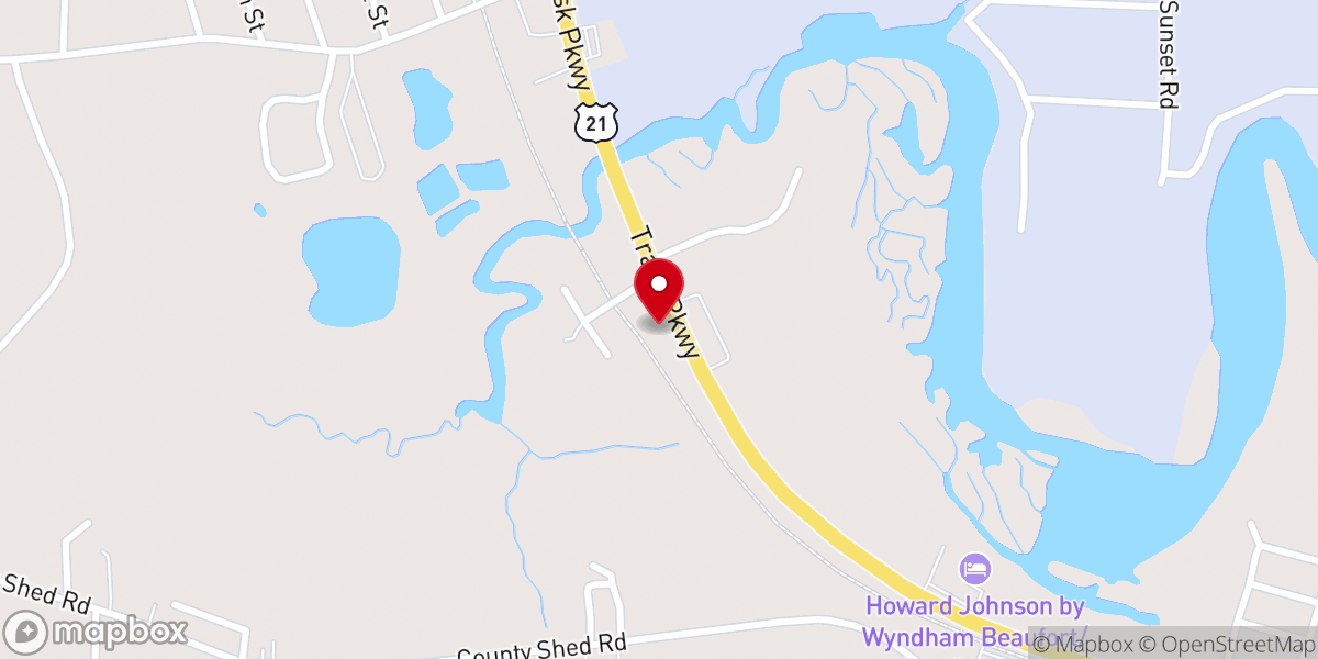 Map showing location of Lighthouse Christian Center