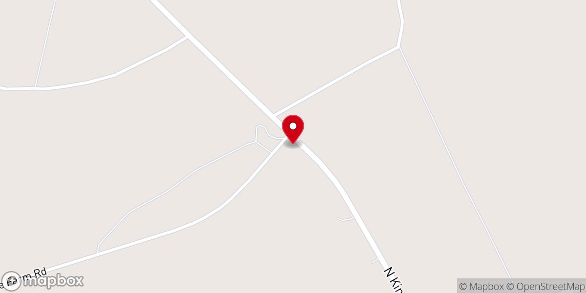 Map showing location of Good Hope Church