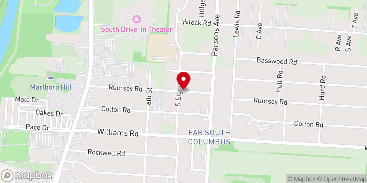 Map showing location of Wesleyan Holiness Chapel