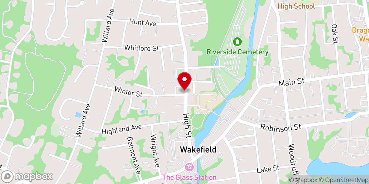 Map showing location of Saint Francis of Assisi Parish