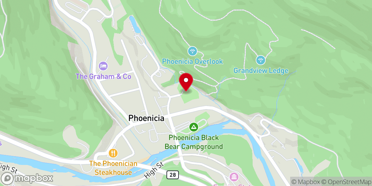 Map showing location of Parish Field