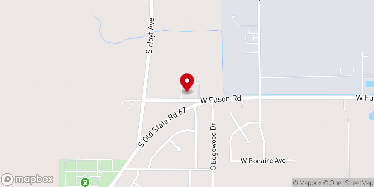 Map showing location of SouthSide Church of The Nazarene