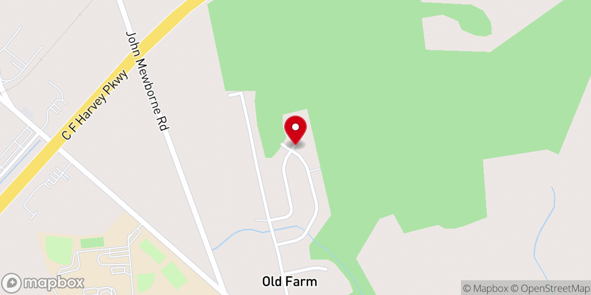 Map showing location of New Jerusalem Christian Fellowship Inc