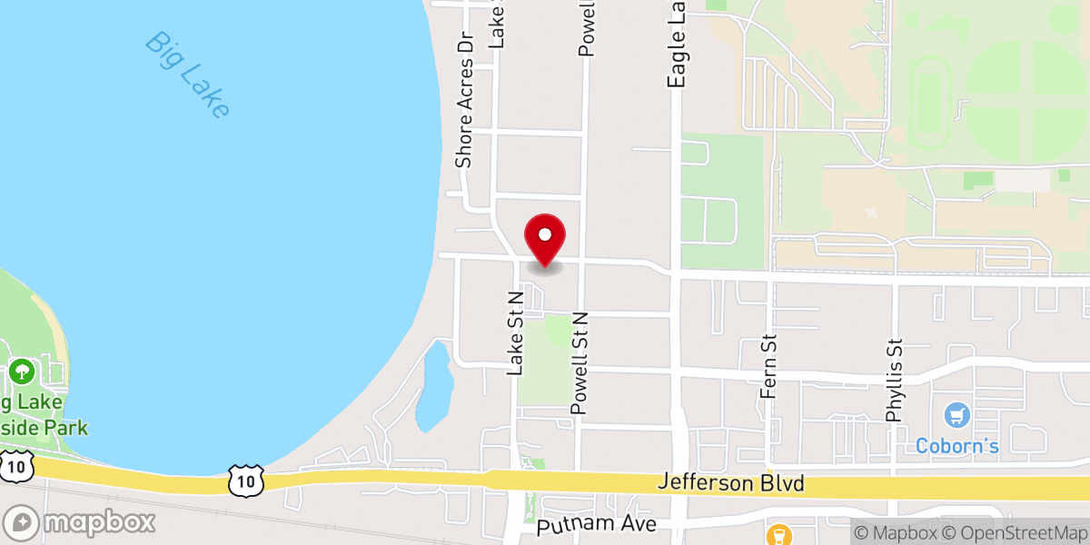 Map showing location of Mary of the Visitation
