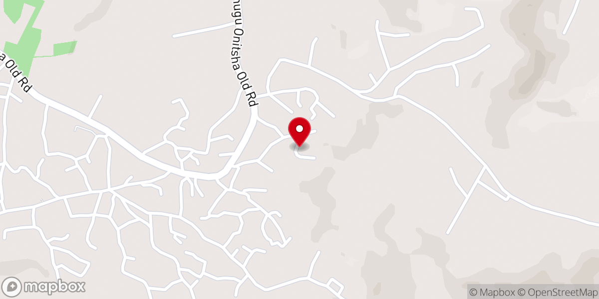 Map showing location of The Lords Chosen Charismatic Revival Movement Ngwo Branch