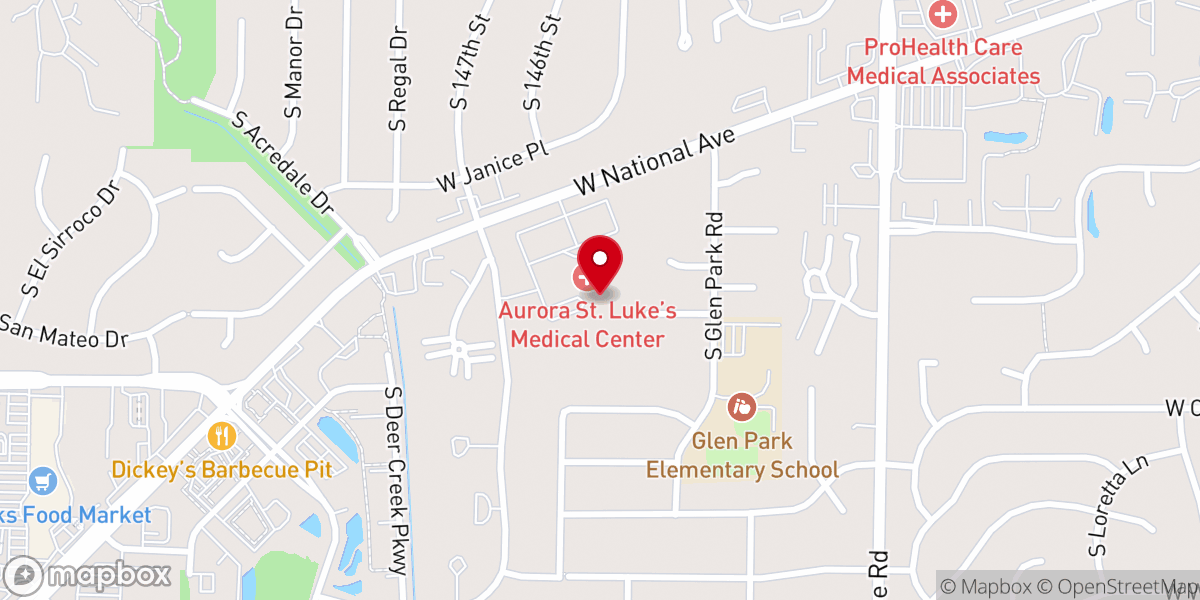 Map showing location of Metro West Outreach Inc