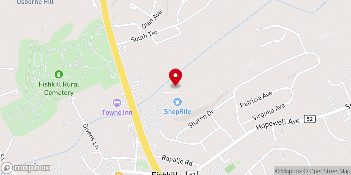 Map showing location of Open Arms Christian Ministries International Inc