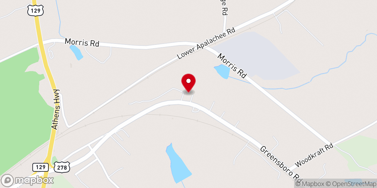 Map showing location of True Gospel Lighthouse Jesus Name Church