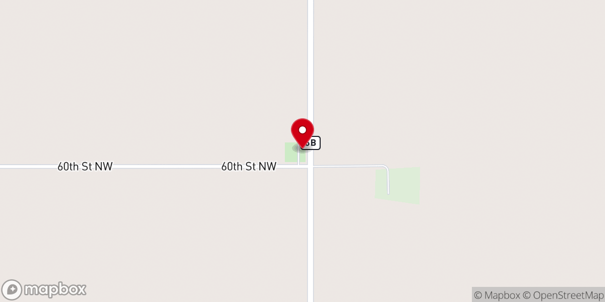 Map showing location of Seventh Day Adventist Church