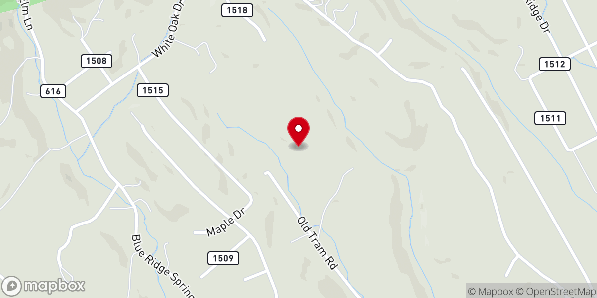 Map showing location of Rick via Ministries