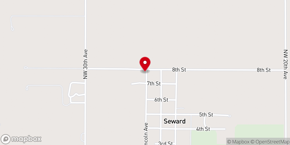 Map showing location of St Francis Xavier Catholic Church
