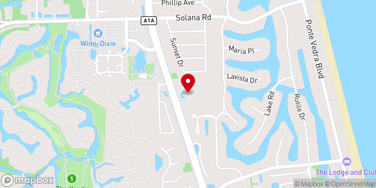 Map showing location of Our Lady Star of the Sea Columbarium