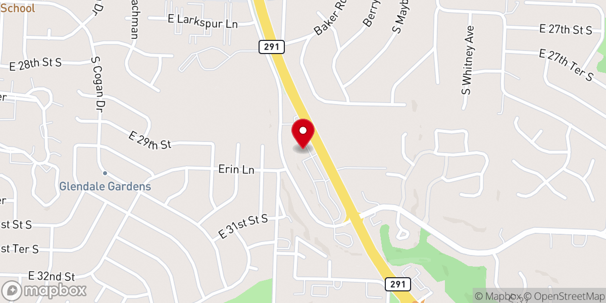 Map showing location of True Repentance Center