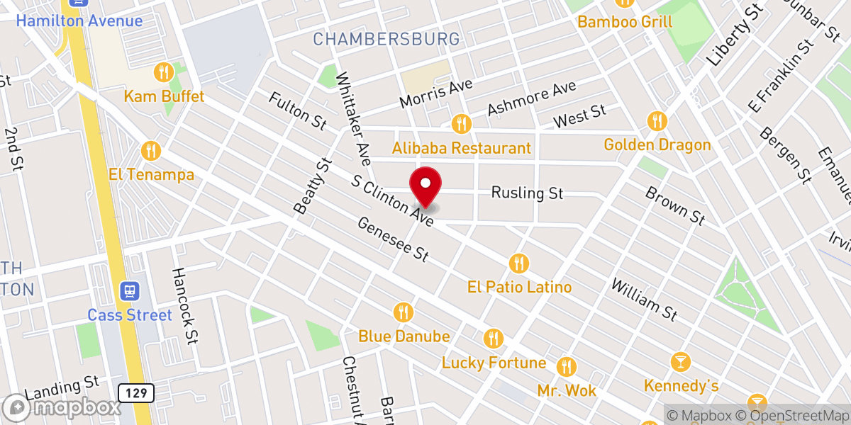 Map showing location of Greater Destiny Kingdom Empowered Deliverance Ministries Inc