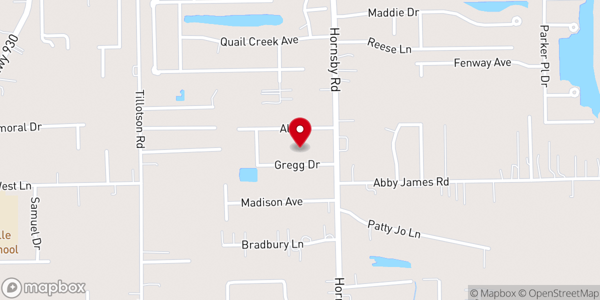 Map showing location of In His Presence Faith Ministry