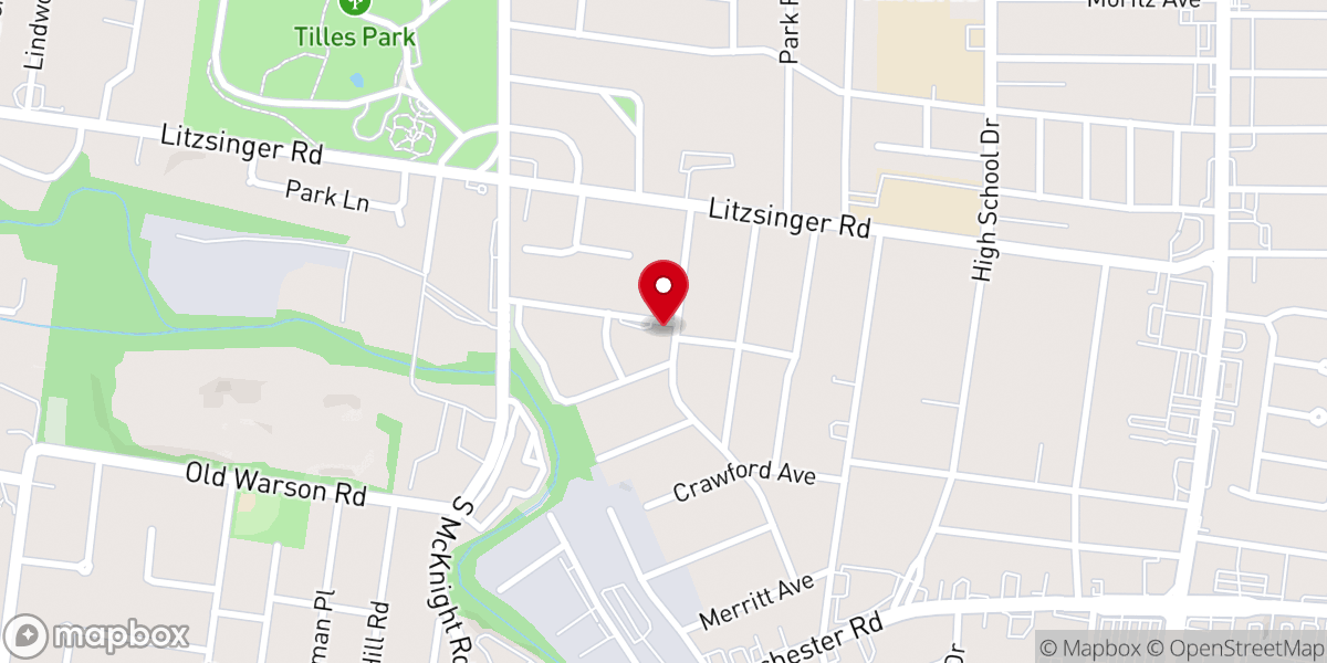 Map showing location of Clayton Community Church