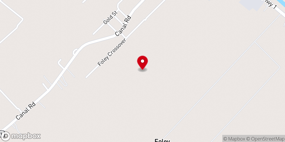 Map showing location of Virginia Baptist Church