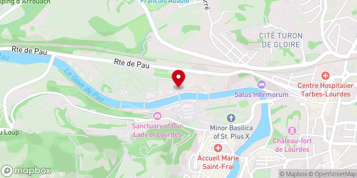 Map showing location of Hémicycle