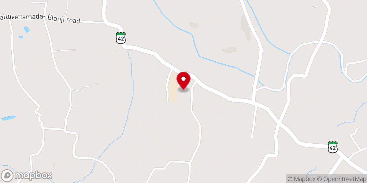 Map showing location of St Peters and St Pauls Orthodox Church