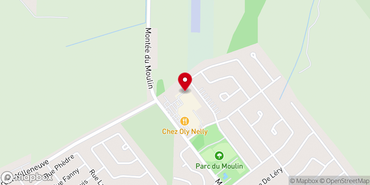Map showing location of Centre Assalam De Laval Est