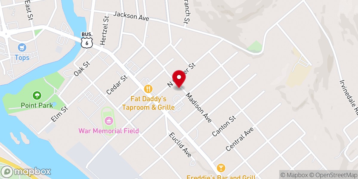 Map showing location of Free Methodist First