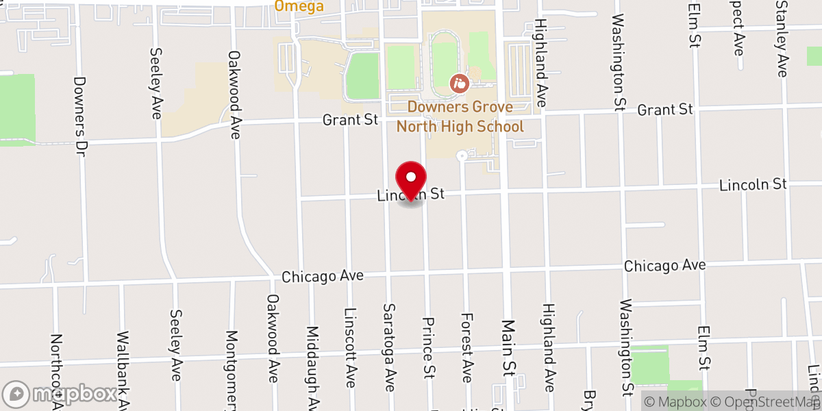 Map showing location of Dorcas Ministries