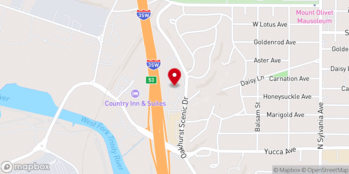Map showing location of Mercy Culture Church