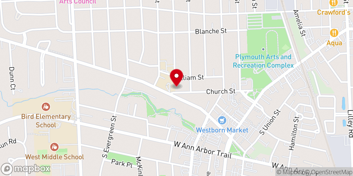 Map showing location of Our Lady of Good Counsel - Parish Office