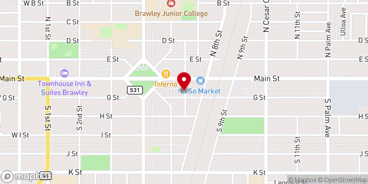 Map showing location of Turning Point Life Center Spanish