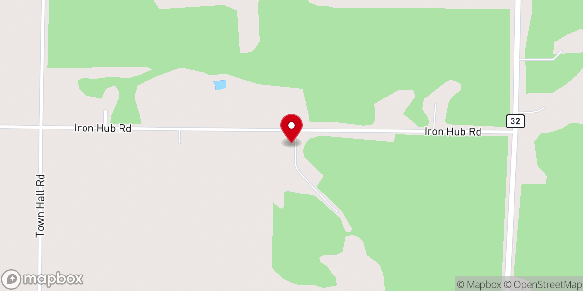 Map showing location of Immanuel Lutheran Church