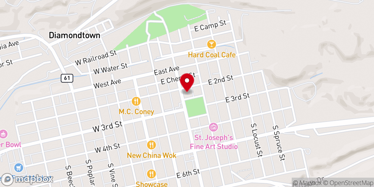 Map showing location of Anglican Church Of Saints Philip And James
