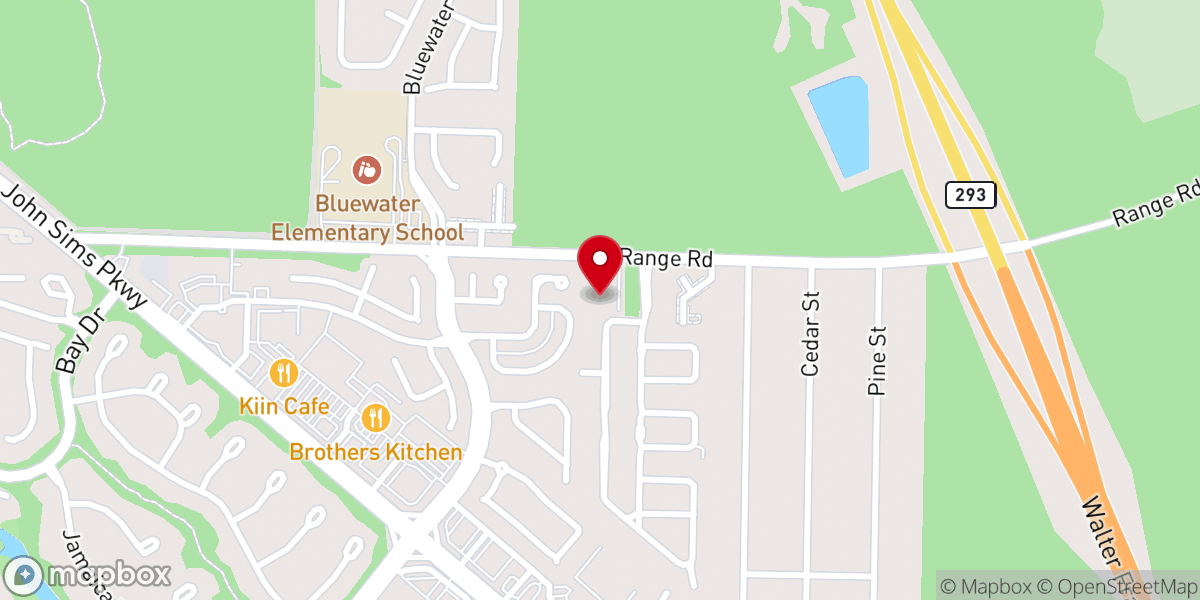 Map showing location of Safe Harbor United Methodist Church