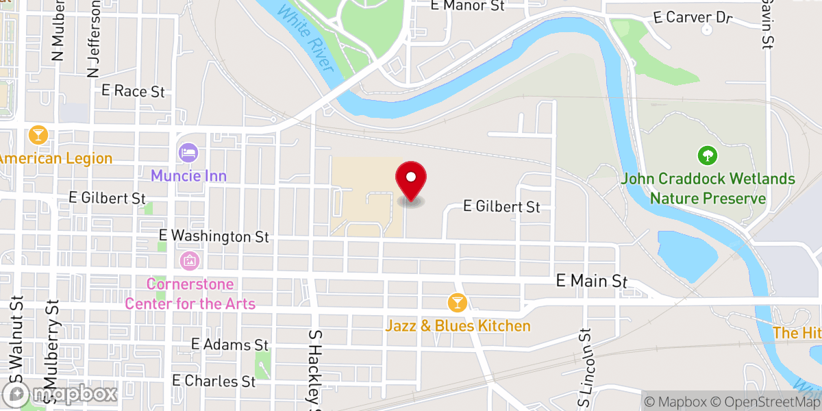 Map showing location of Church of the Living God