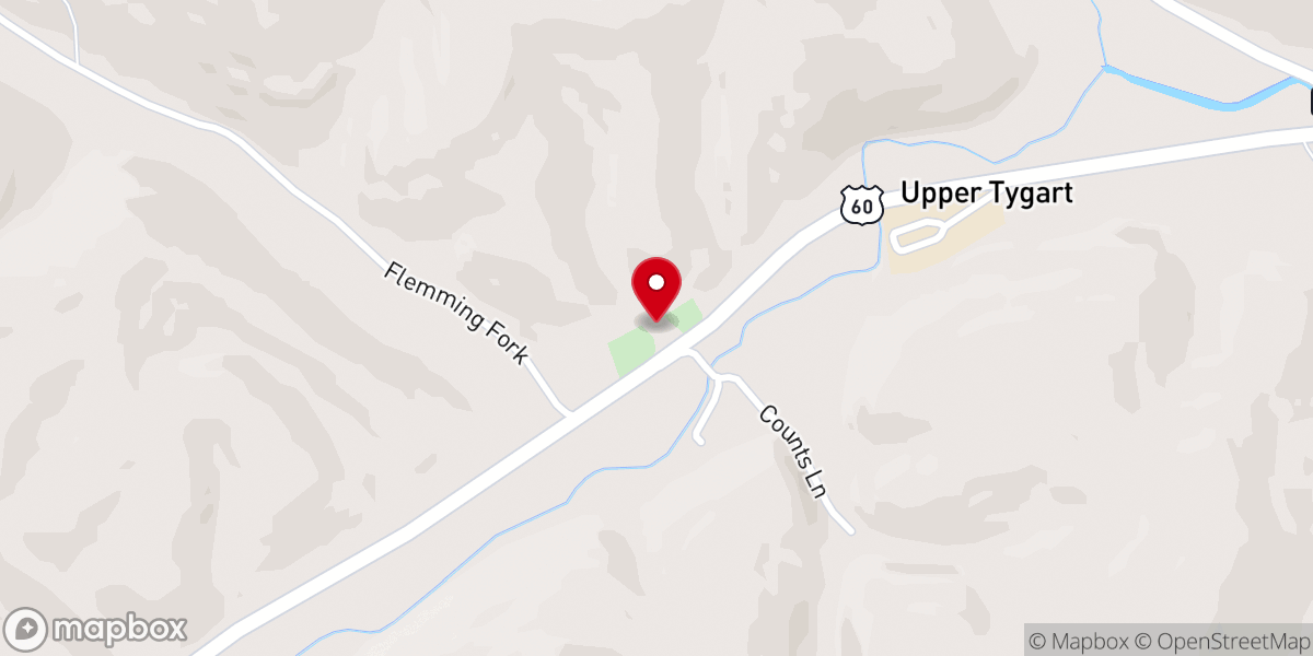Map showing location of Bowen Chapel