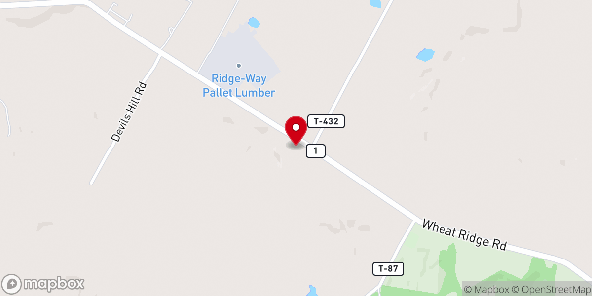 Map showing location of Wheat Ridge Evangelical Presbyterian Church