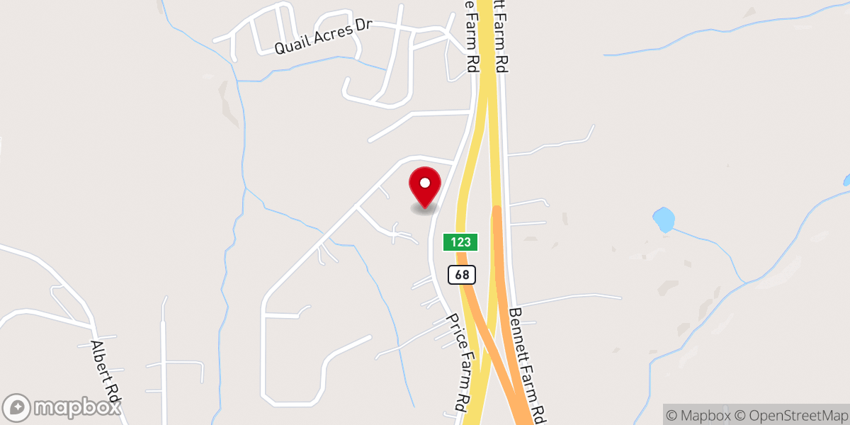 Map showing location of Heath Williams Ministries Inc