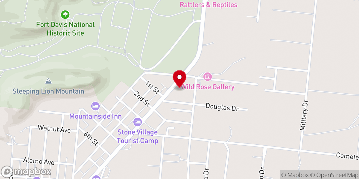 Map showing location of St Joseph's Catholic Church