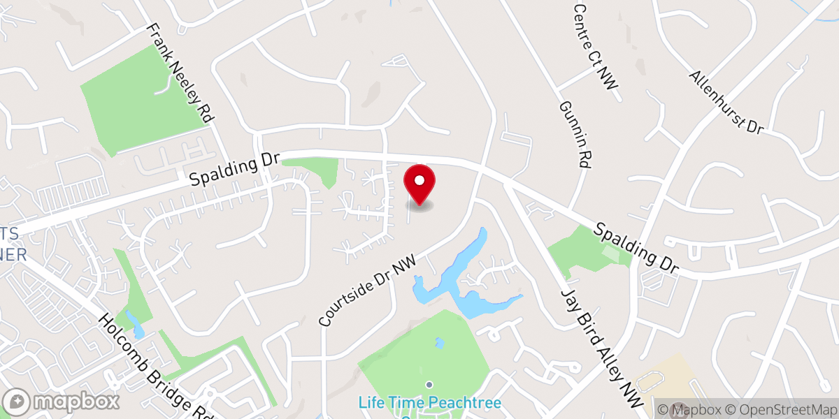 Map showing location of The Father's House