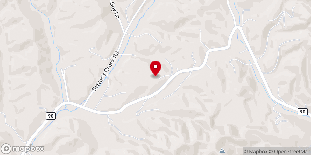 Map showing location of Mount View Church