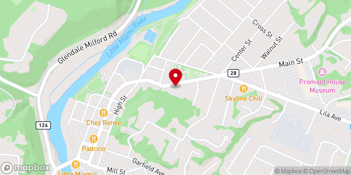 Map showing location of Saint Andrew SVDP - Food Distribution Center